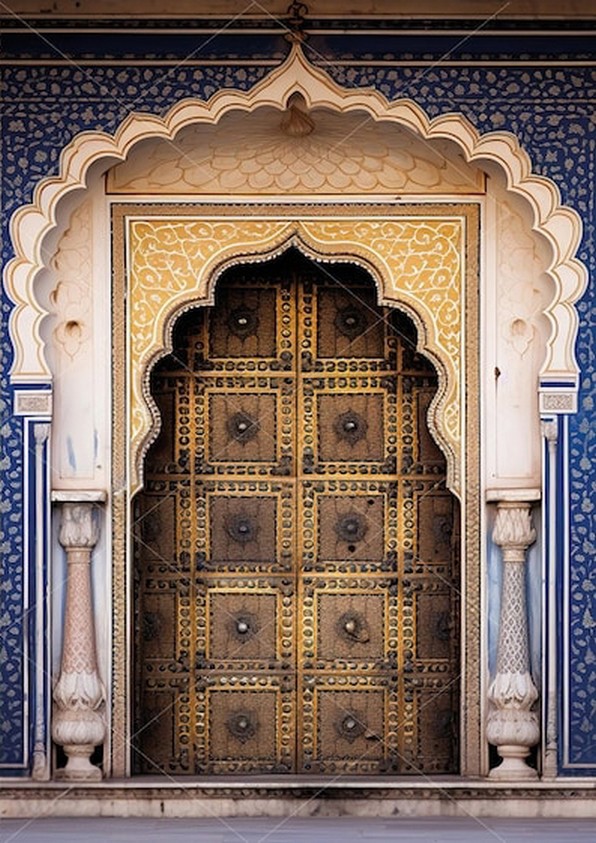 Indian Wedding Decor Supply - Indyjskie łuki drzwiowe Haldi Mehendi Dekoracje