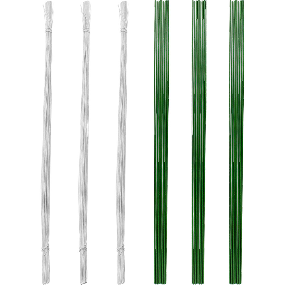 Wedding Decoration Supply - 200 szt. Papierowych łodyg do kwiatów,