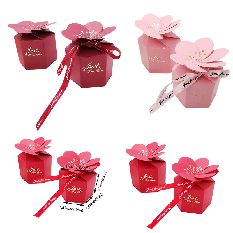 Wedding Supply List - 20/30/50 szt. Płatek weselny pudełko cukierków
