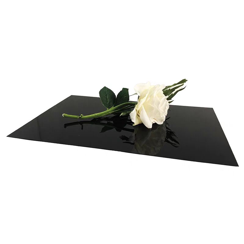 Wedding Event Supply - 10 szt. Mata z czarnego lustrzanego