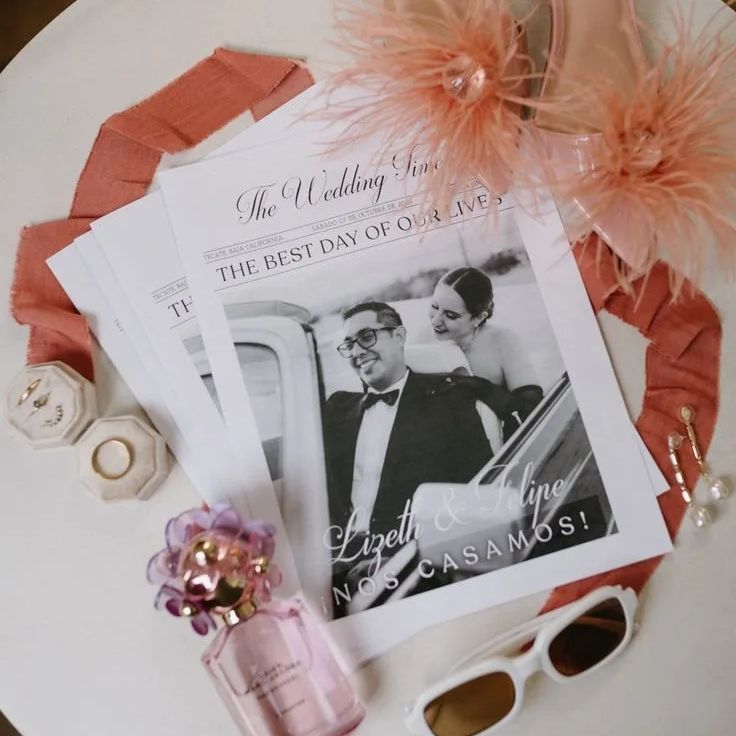 Wedding Supply Business - Niestandardowe Save The Date zdjęcie karta