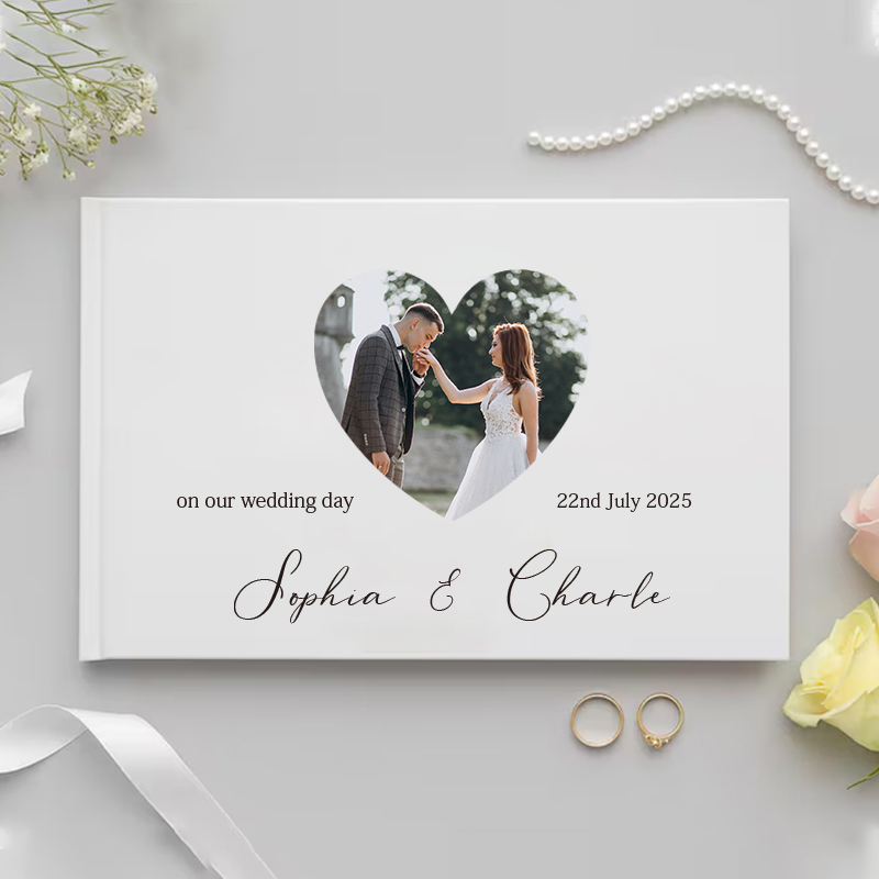 Wedding Supply List - Spersonalizowana księga gości na prezent ślubny