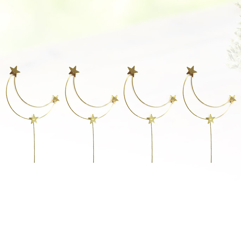 Wedding Decoration Supply - 4 szt. ozdób na tort w