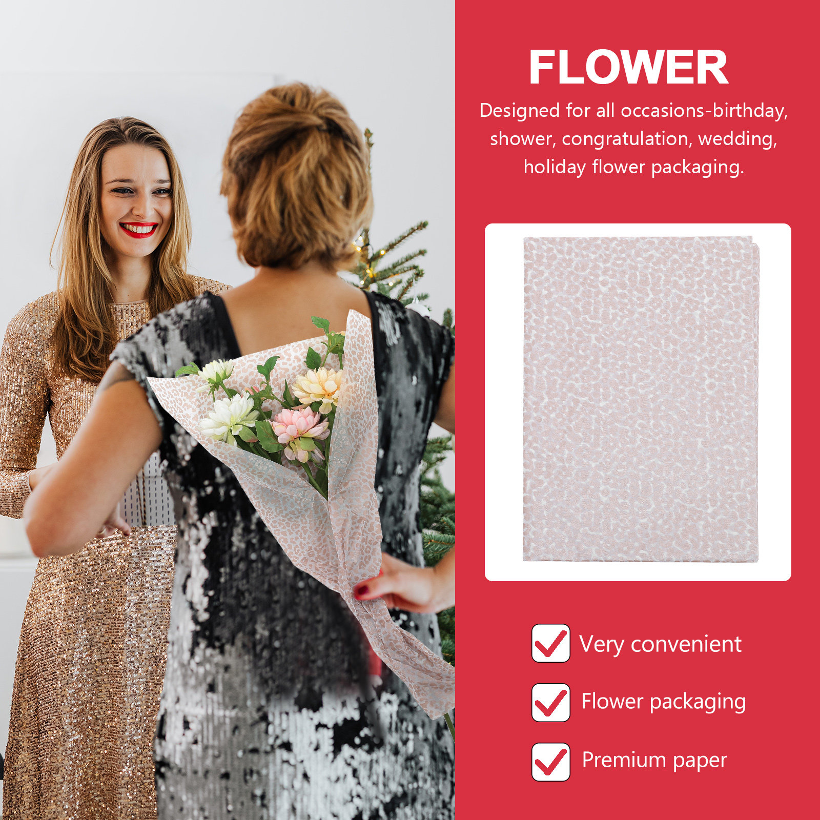 Papier do pakowania kwiatów DI – Wedding Decoration Supply recenzja i cena