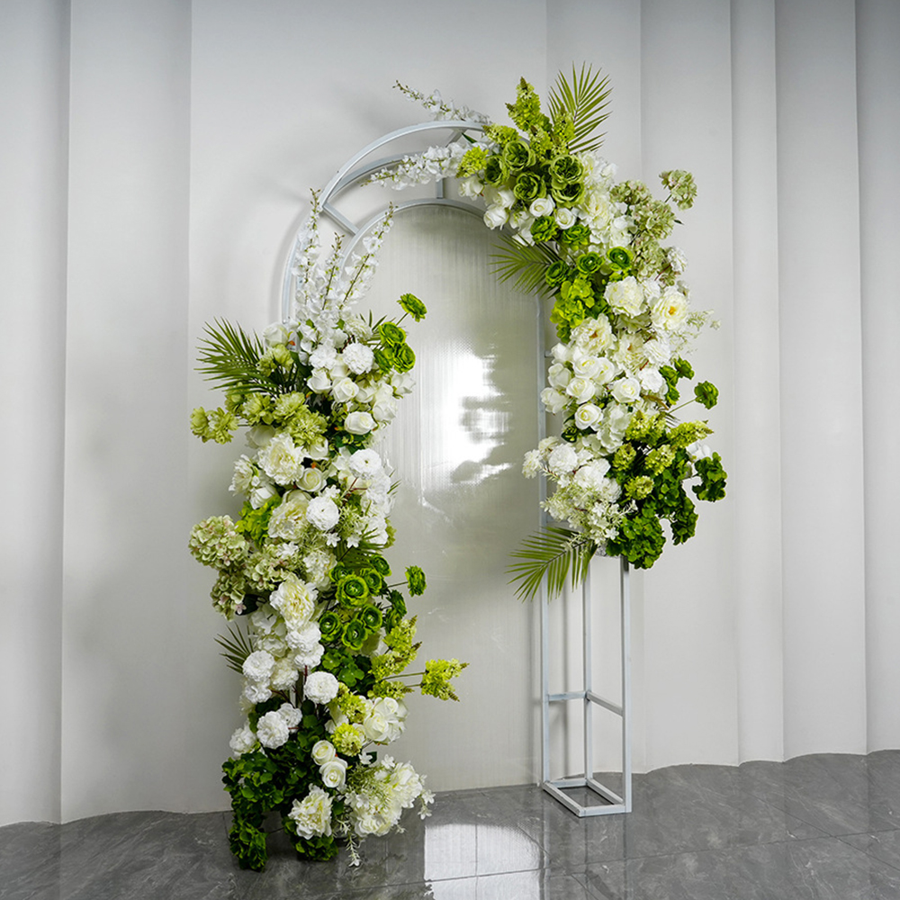 Luksusowe biało-zielone aranża – Wedding Event Supply recenzja i cena