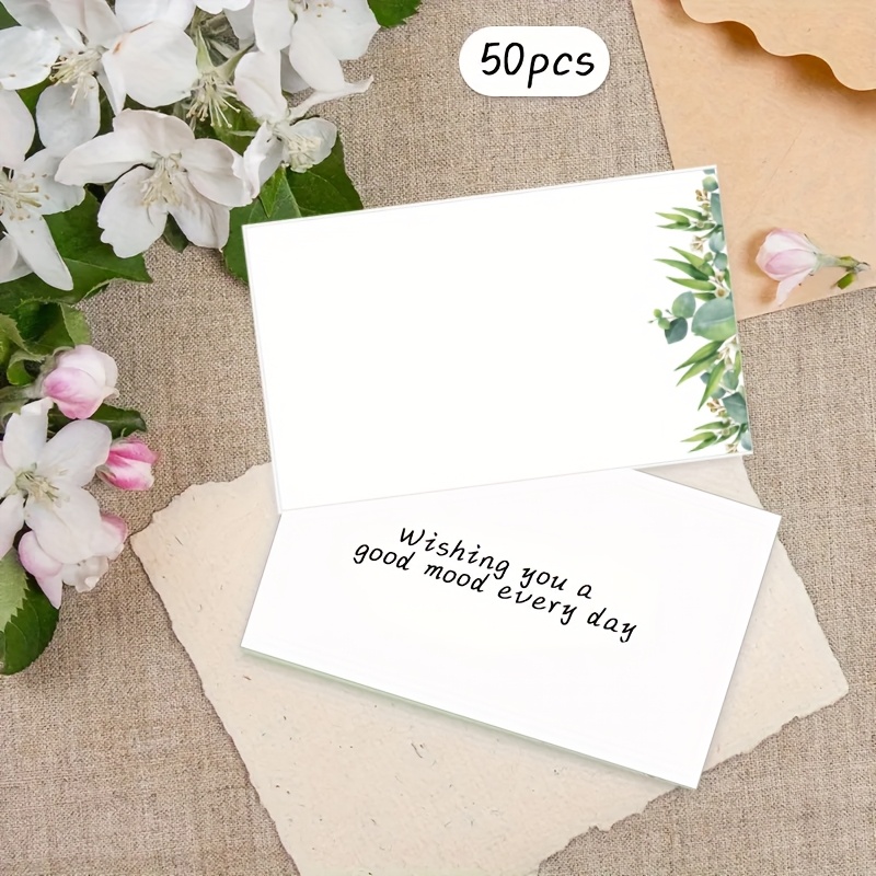 50 sztuk zielonych kart do pis – Wedding Supply Company recenzja i cena