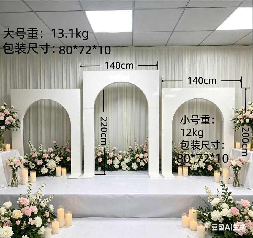 3 szt. Nowe dekoracje na wesel – Wedding Decor Supply Store recenzja i cena