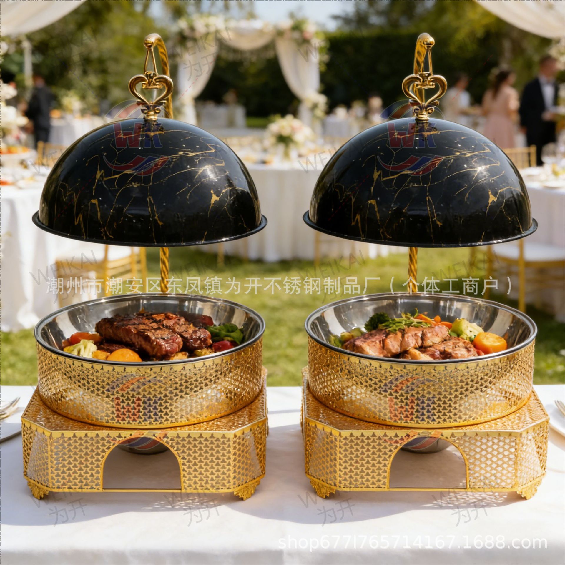 Luksusowy okrągły piec do bufe – Wedding Alcohol Supply recenzja i cena
