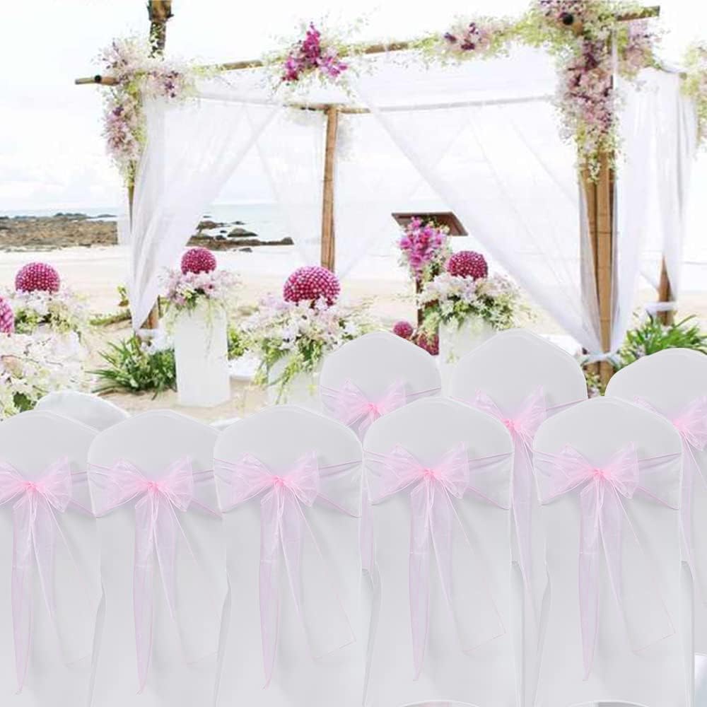 Organzowe szarfy na krzesła, k – Chair Sash Organza recenzja i cena