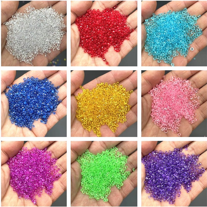 3000 szt. Mini Kryształki Sztu – Wedding Decoration Supply recenzja i cena