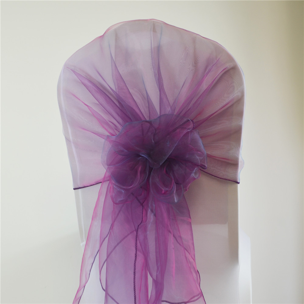 Obręcz na krzesło z organzy 65 – Chair Sash Organza recenzja i cena
