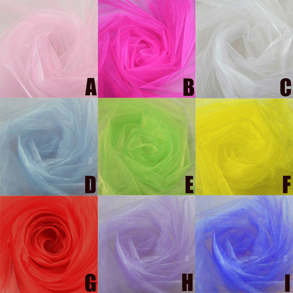 Dekoracje ślubne tiulowa rolka – Chair Sash Organza recenzja i cena