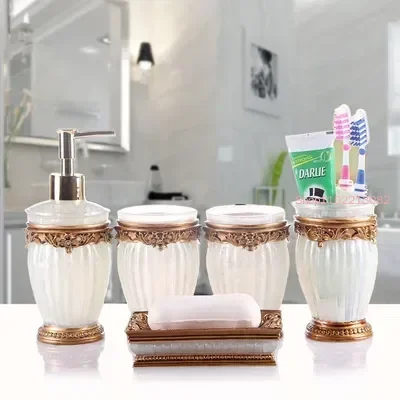 Akcesoria łazienkowe, pięciocz – Wedding Bathroom Supply Kit recenzja i cena
