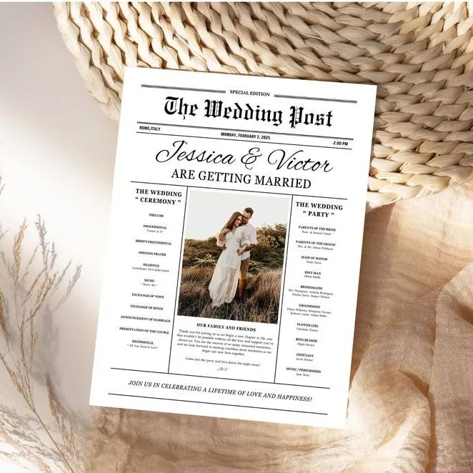 Niestandardowe Save The Date z – Wedding Supply Business recenzja i cena