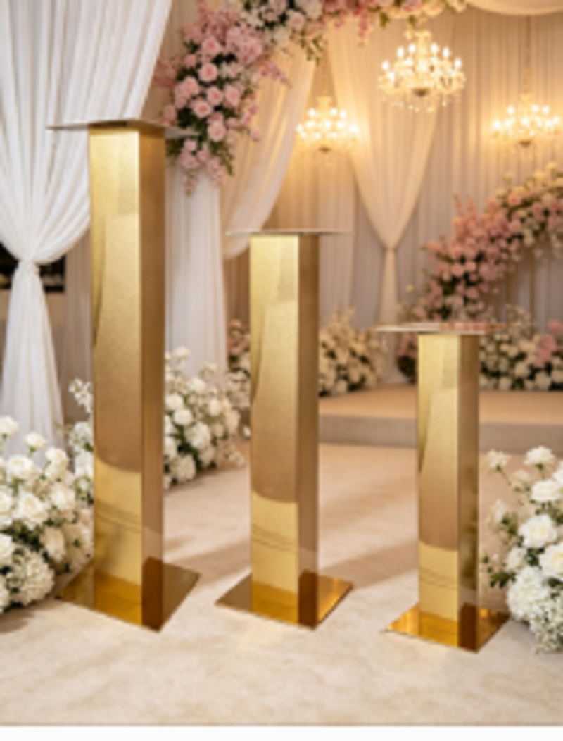 Metalowe wazony i stojaki na k – Wedding Decor Supply Store recenzja i cena