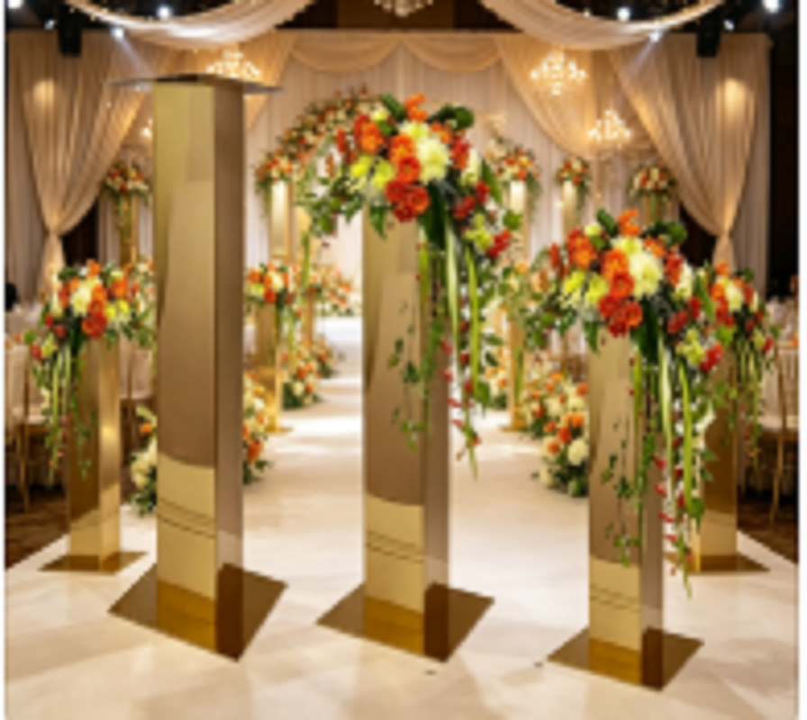 Metalowe wazony i stojaki na k – Wedding Decor Supply Store recenzja i cena