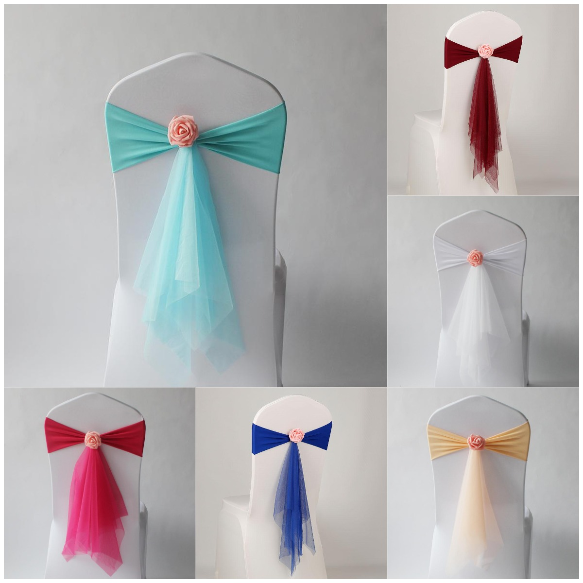 Dekoracja ślubna, spandexowa s – Chair Sash Organza recenzja i cena