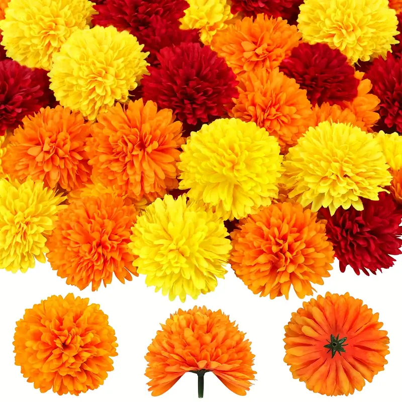 Sztuczne główki kwiatów szalwi – Indian Wedding Decor Supply recenzja i cena
