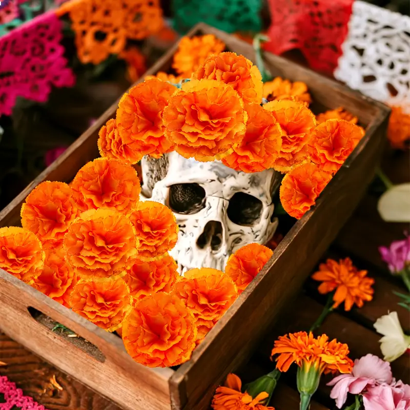 Sztuczne główki kwiatów szalwi – Indian Wedding Decor Supply recenzja i cena