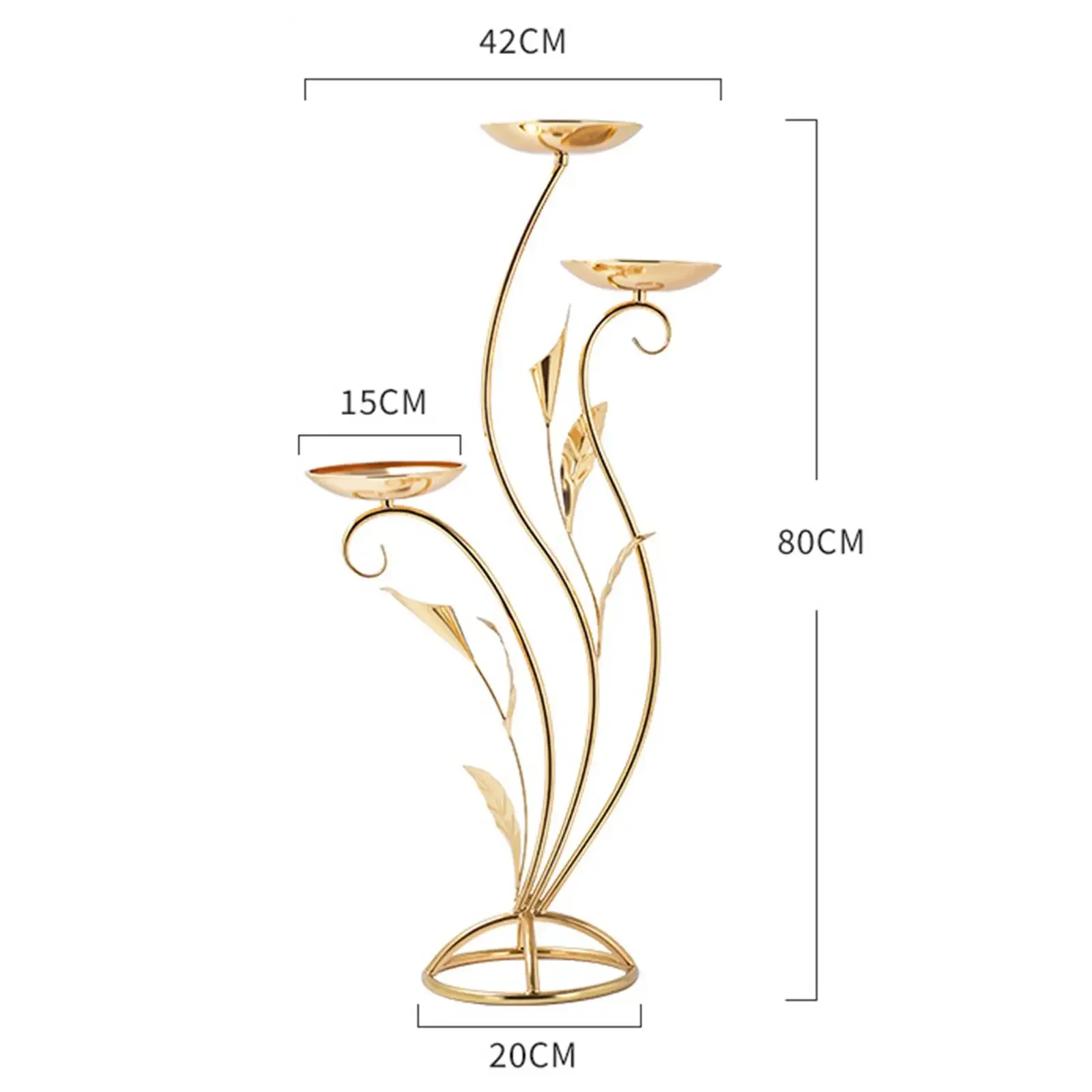 Złoty stojak na kwiaty do skle – Wedding Decor Supply Store recenzja i cena