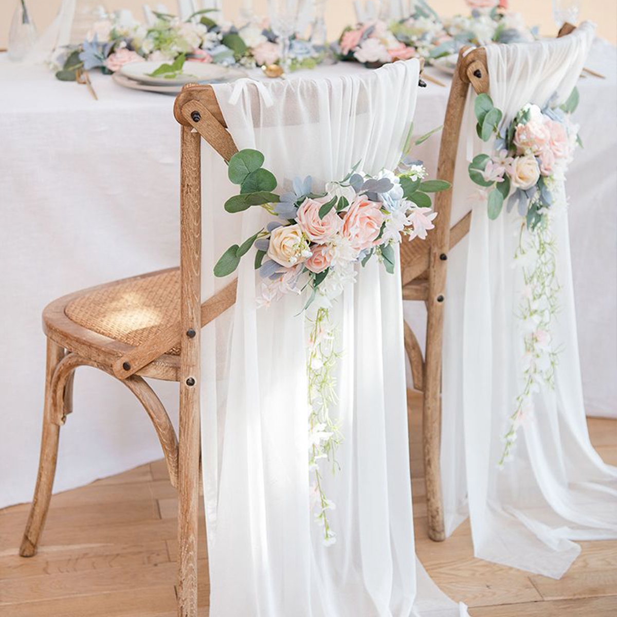 Ślubna organza tiulowa przędza – Chair Sash Organza recenzja i cena