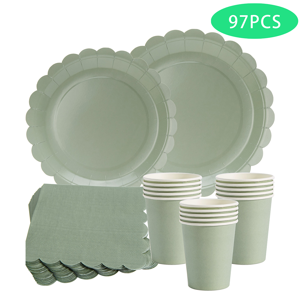 97 szt./zestaw Jednorazowe nac – Wedding Decoration Supply recenzja i cena