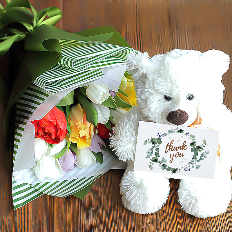 50 szt. Dziękuję kartka podaru – Wedding Supply Business recenzja i cena
