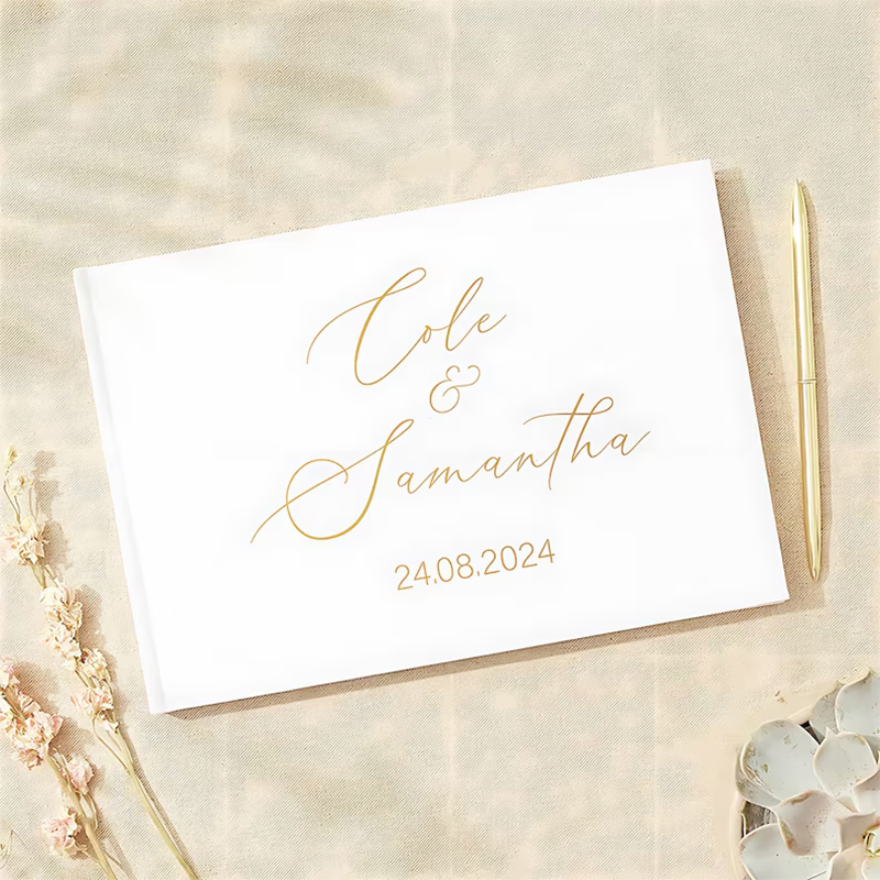 Spersonalizowana księga gości  – Wedding Supply List recenzja i cena