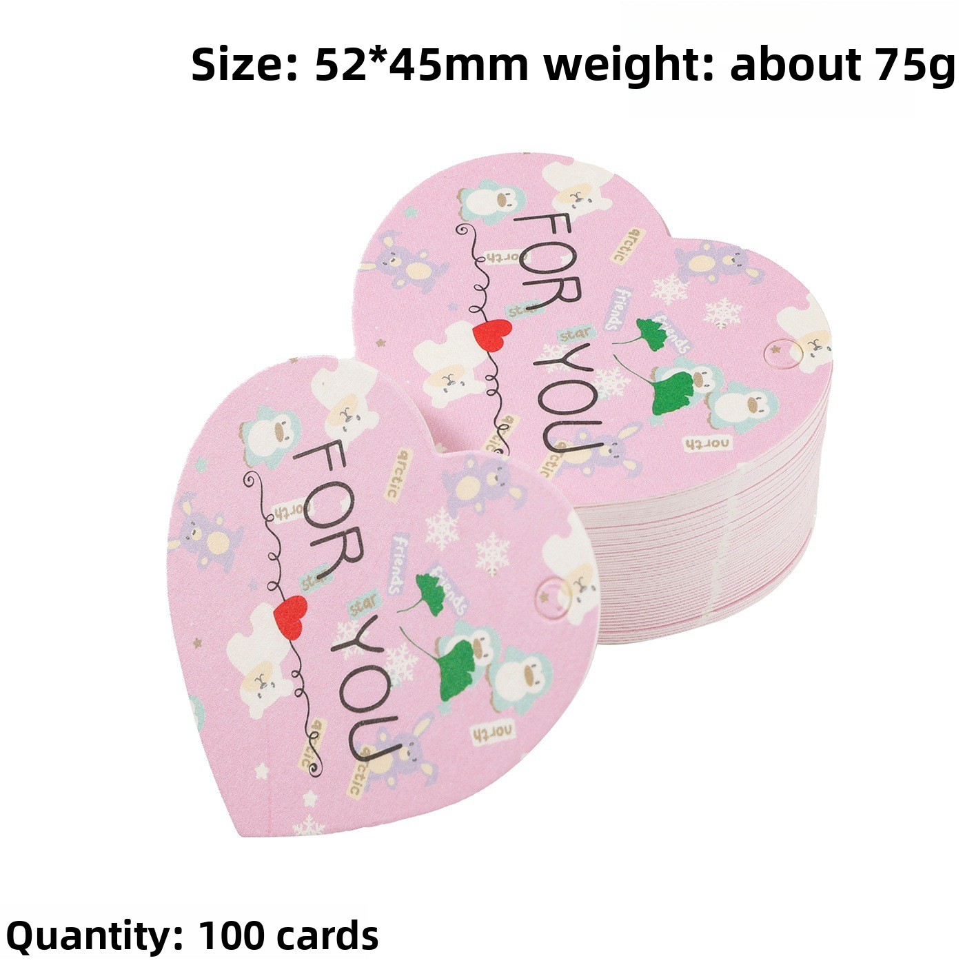100 szt. Etykietki z podziękow – Wedding Decoration Supply recenzja i cena