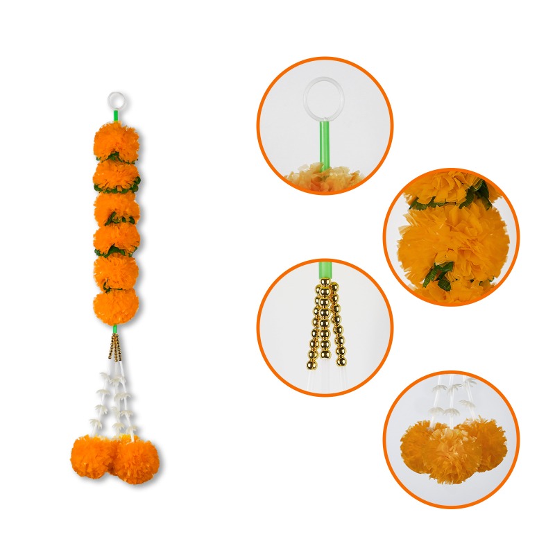 Lampki sznurkowe z kwiatami na – Indian Wedding Decor Supply recenzja i cena