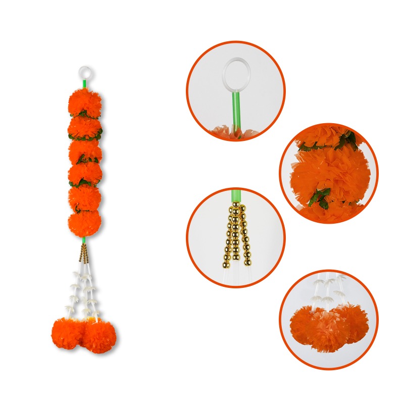 Lampki sznurkowe z kwiatami na – Indian Wedding Decor Supply recenzja i cena