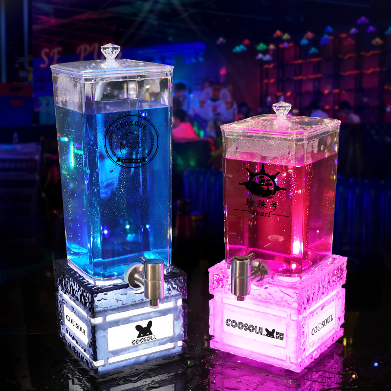 Świecący dozownik do piwa LED  – Wedding Alcohol Supply recenzja i cena