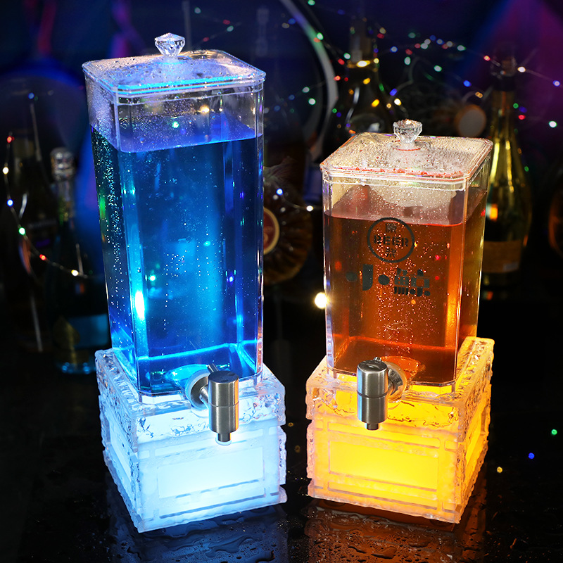 Świecący dozownik do piwa LED  – Wedding Alcohol Supply recenzja i cena
