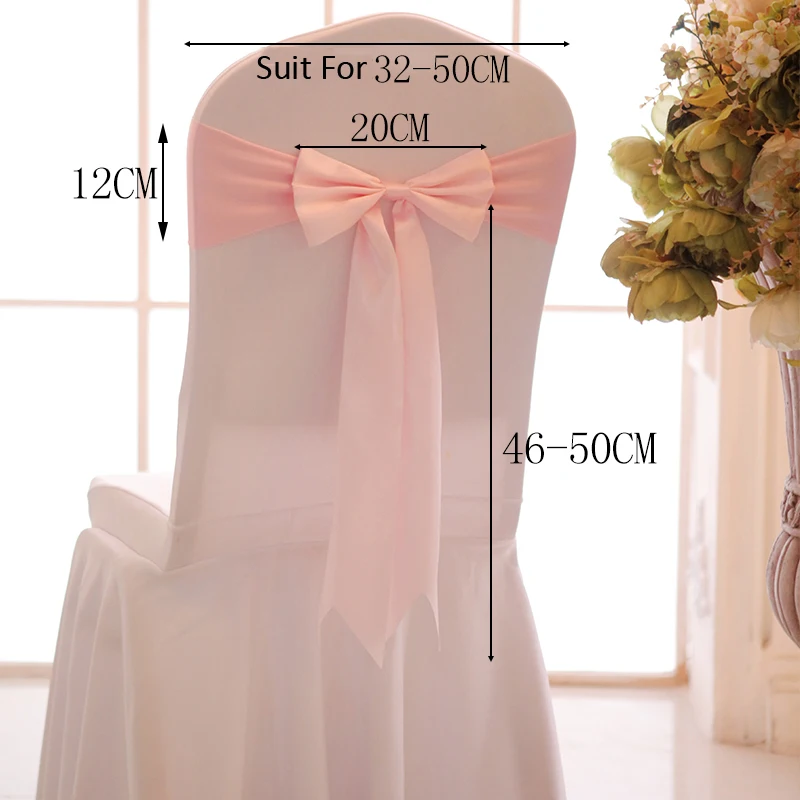 25szt Satynowy elastanowy pokr – Chair Sash Organza recenzja i cena