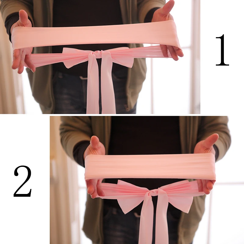 25szt Satynowy elastanowy pokr – Chair Sash Organza recenzja i cena