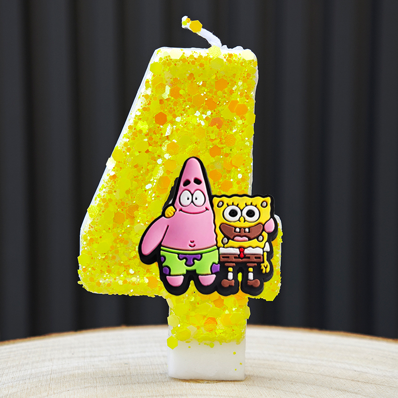 Śliczne świeczki SpongeBob Ani – Unity Candle Set recenzja i cena