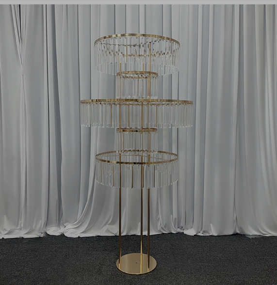 4 szt. Kryształowe stojaki na  – Wedding Decor Supply Store recenzja i cena