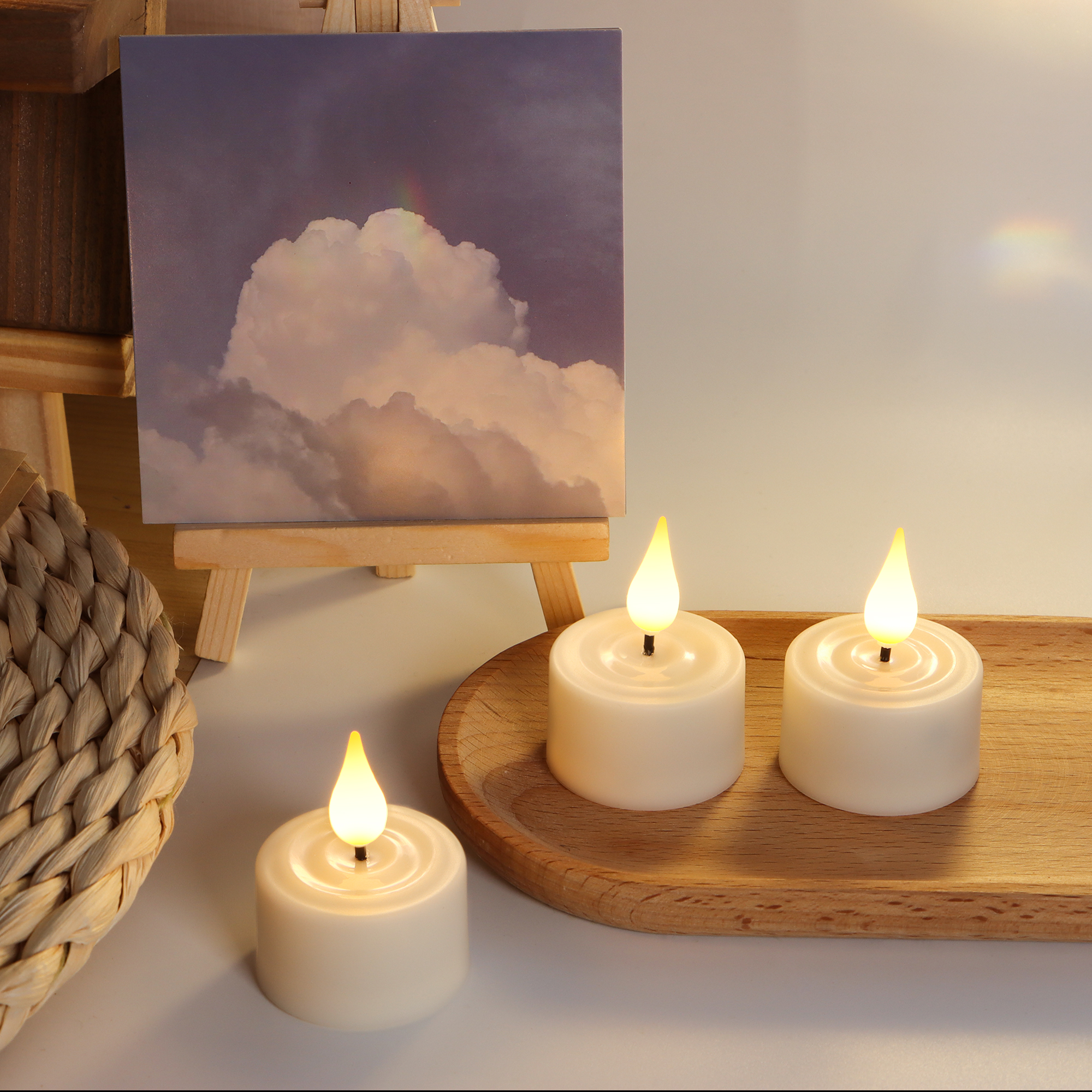 Świeczki LED Bez Płomienia, Ak – Unity Candle Set recenzja i cena