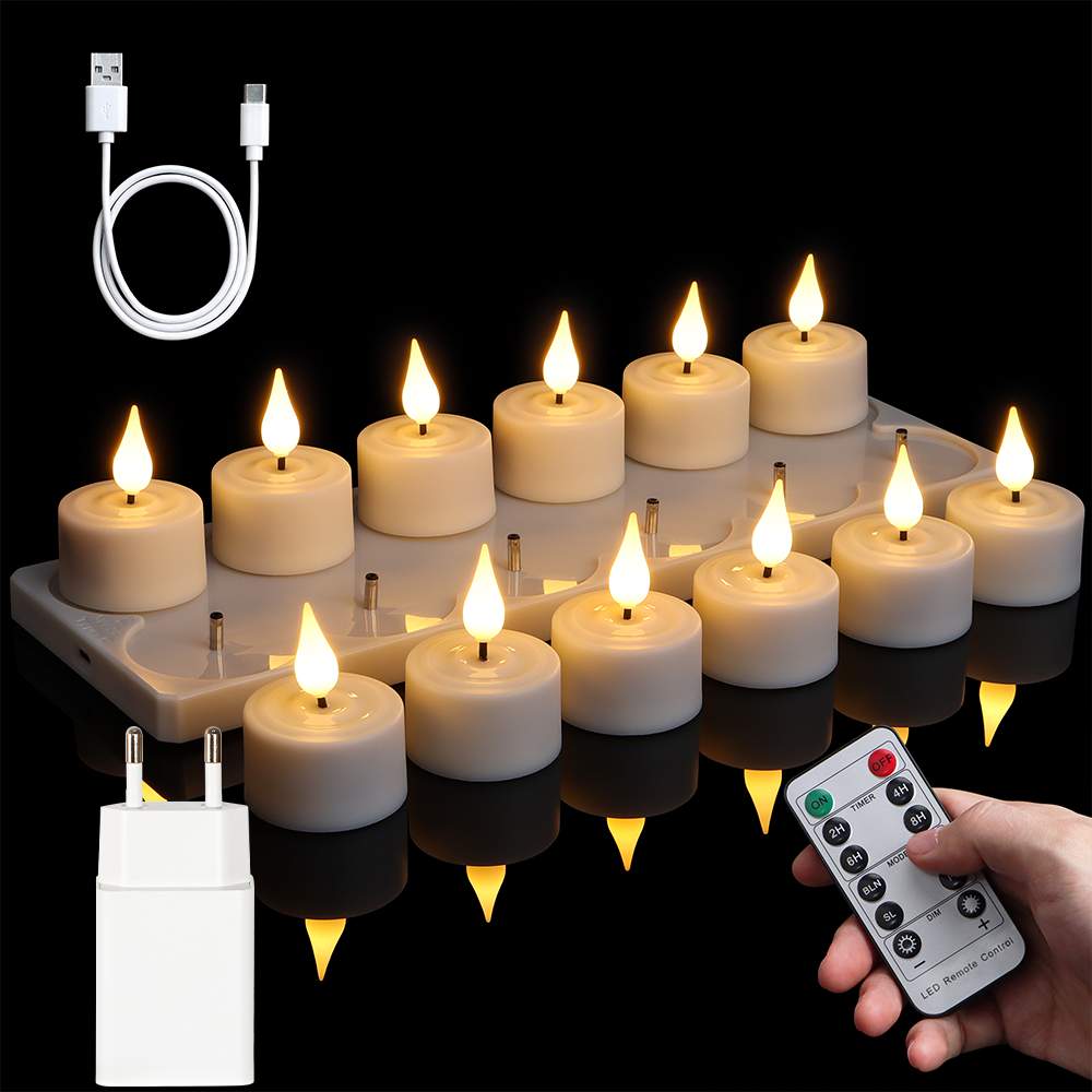 Świeczki LED Bez Płomienia, Ak – Unity Candle Set recenzja i cena