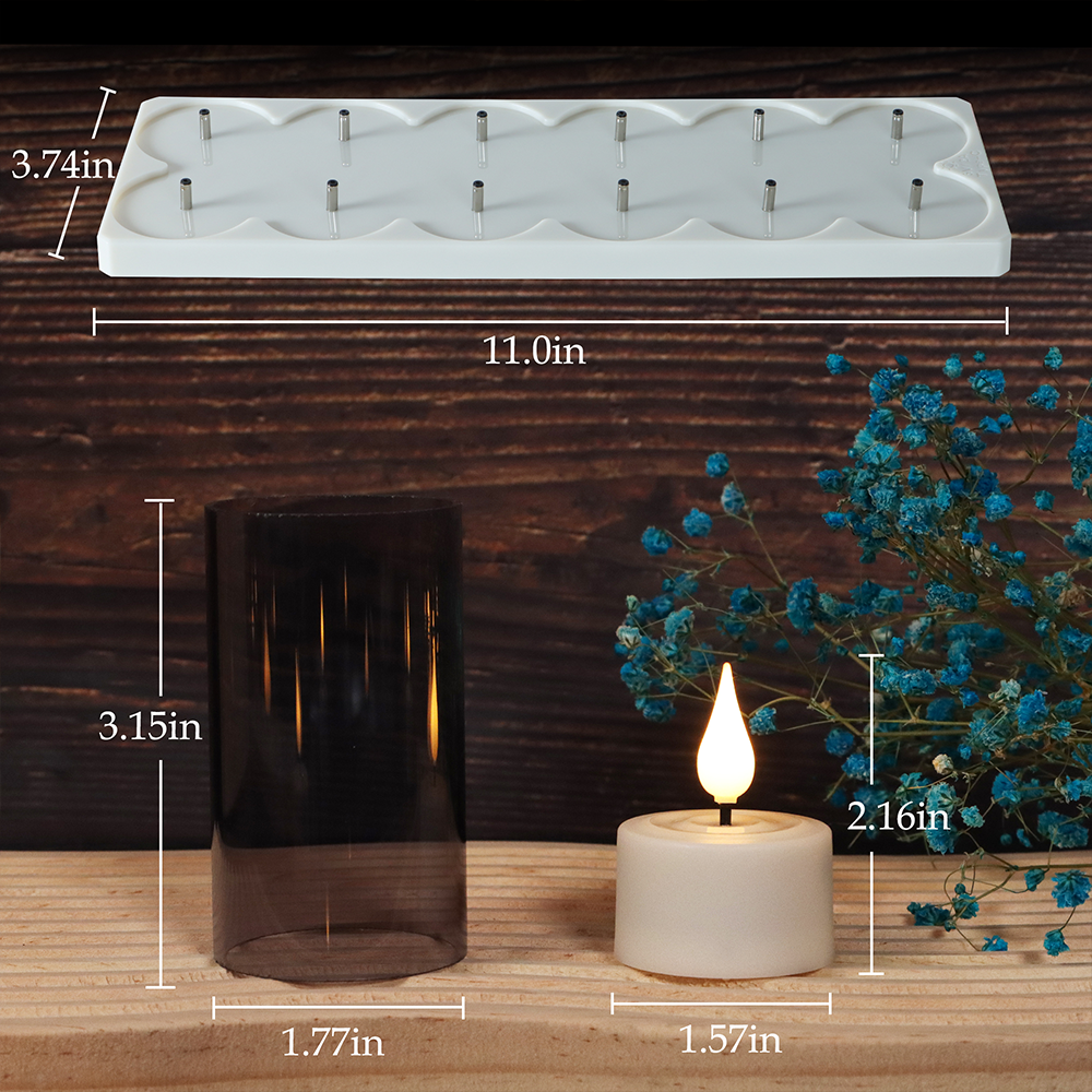 Świeczki LED Bez Płomienia, Ak – Unity Candle Set recenzja i cena