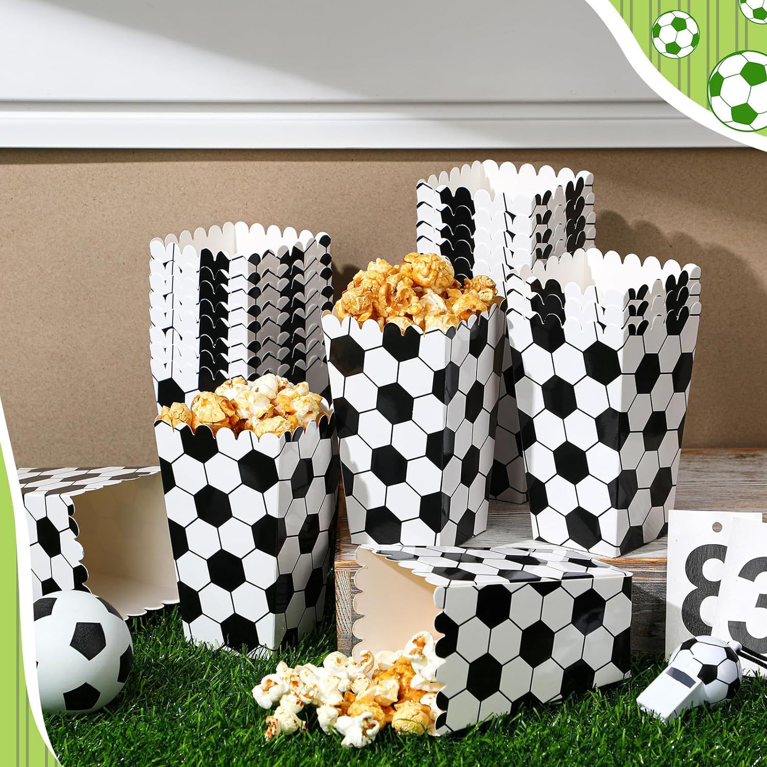 6/18Pcs Pudełka na popcorn do  – Wedding Event Supply recenzja i cena