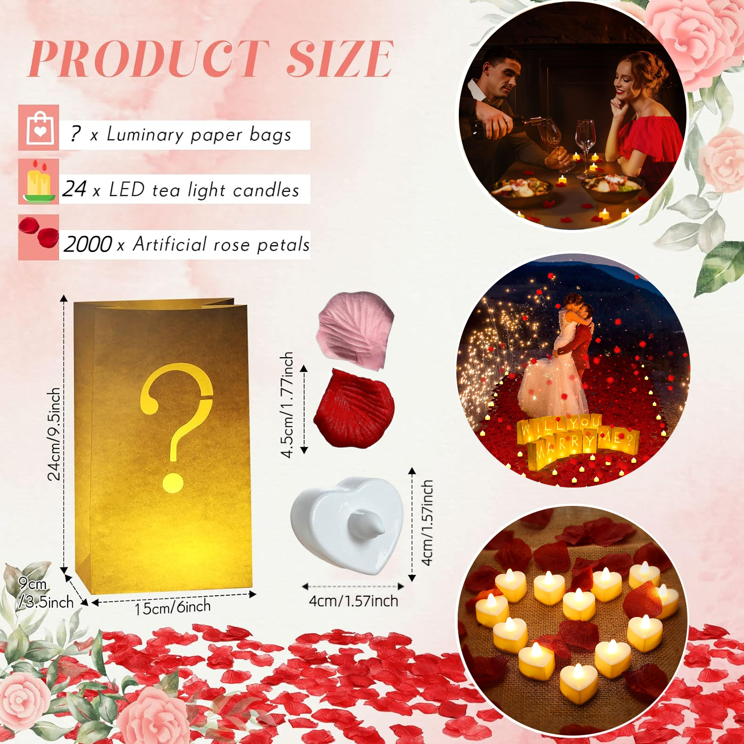 Will You Marry Me Propozycja D – Unity Candle Set recenzja i cena
