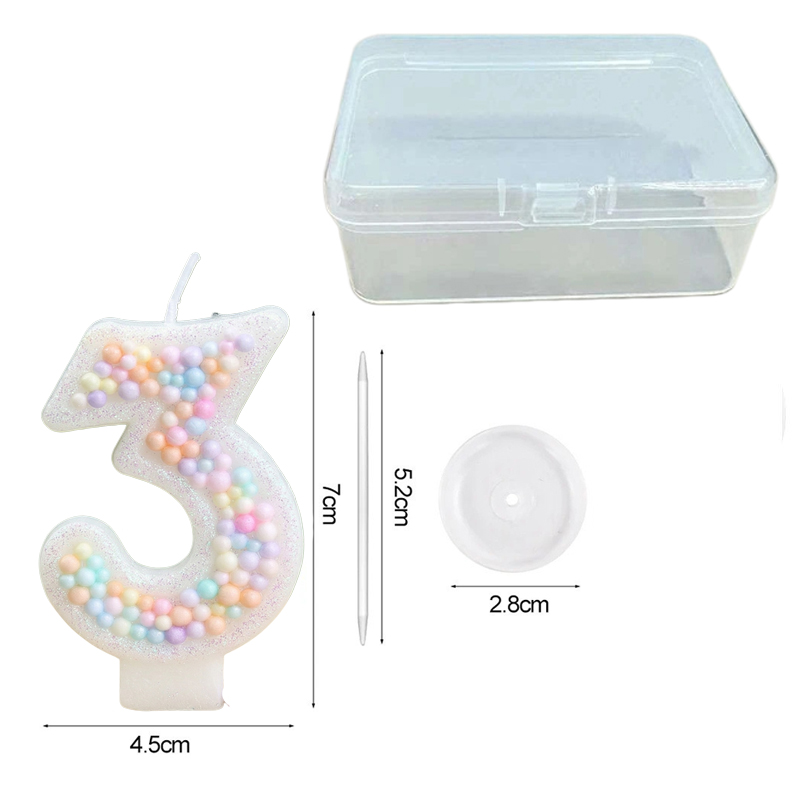Świeczki urodzinowe w kształci – Unity Candle Set recenzja i cena