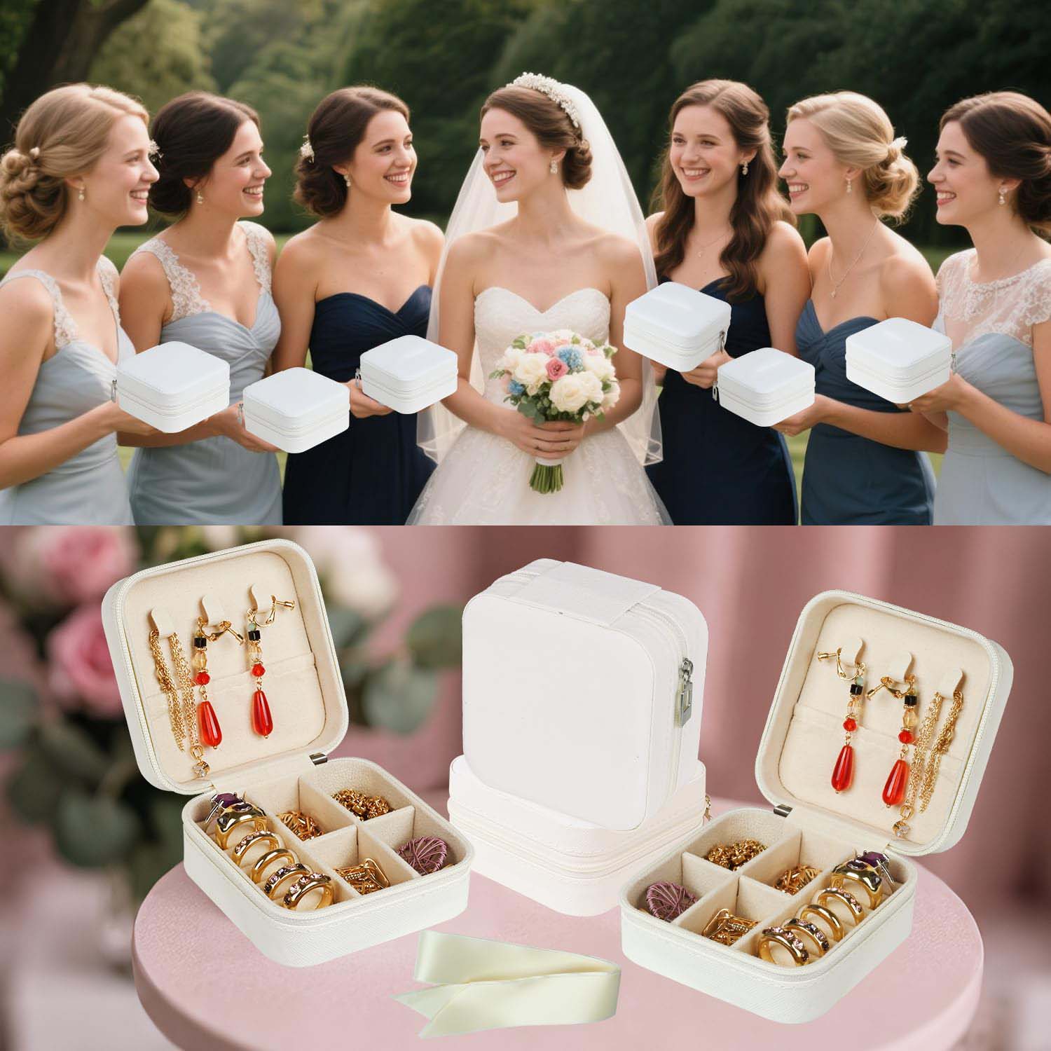 6-50 szt. Podróżne etui na biż – Wedding Supply List recenzja i cena