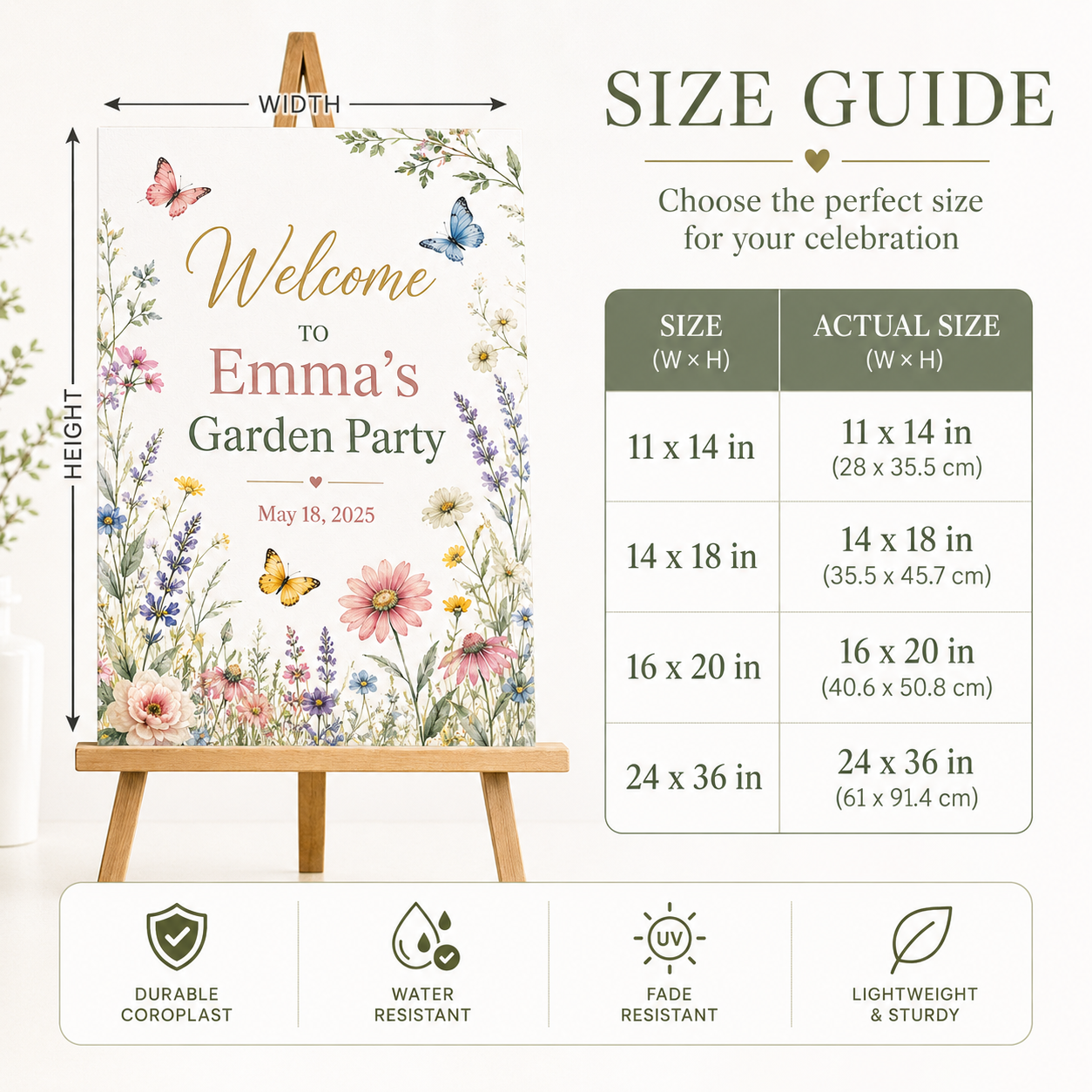 Personalizowana tablica powita – Wedding Event Supply recenzja i cena