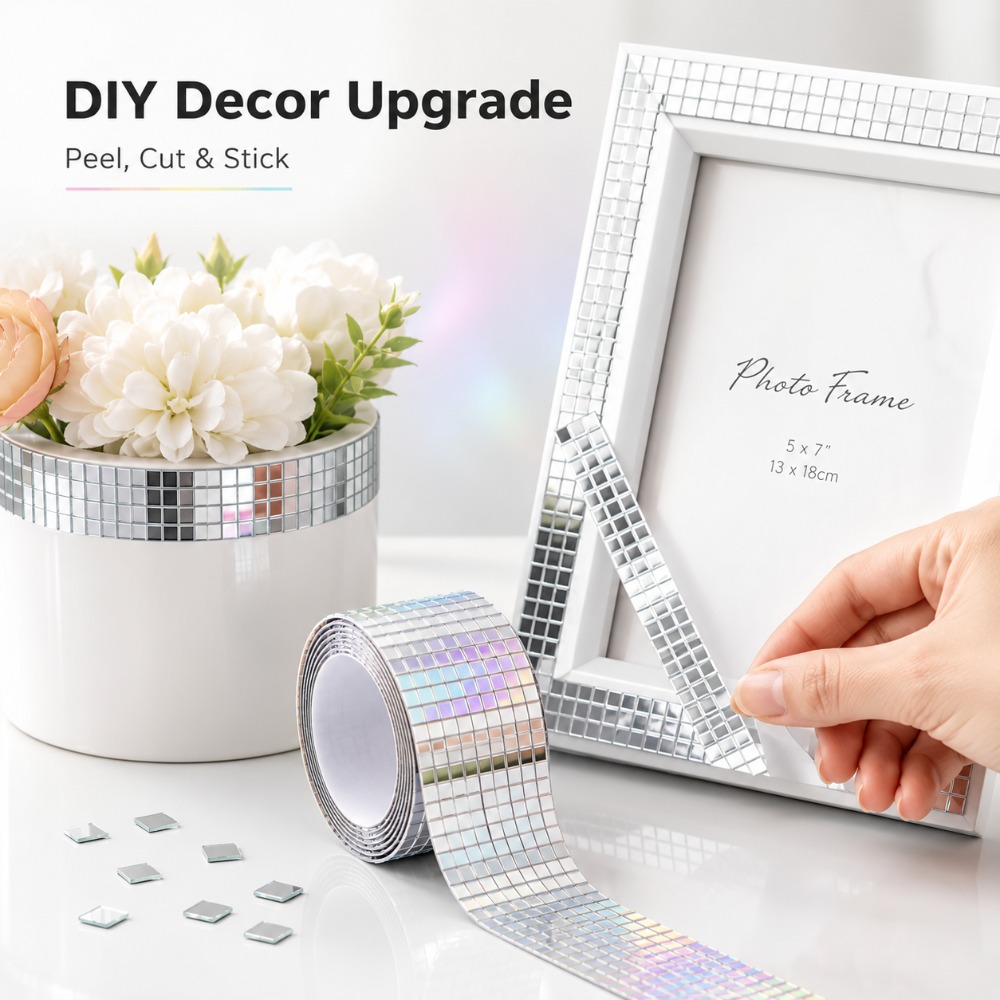 Mini kwadratowe mozaiki z lust – Wedding Bathroom Supply Kit recenzja i cena