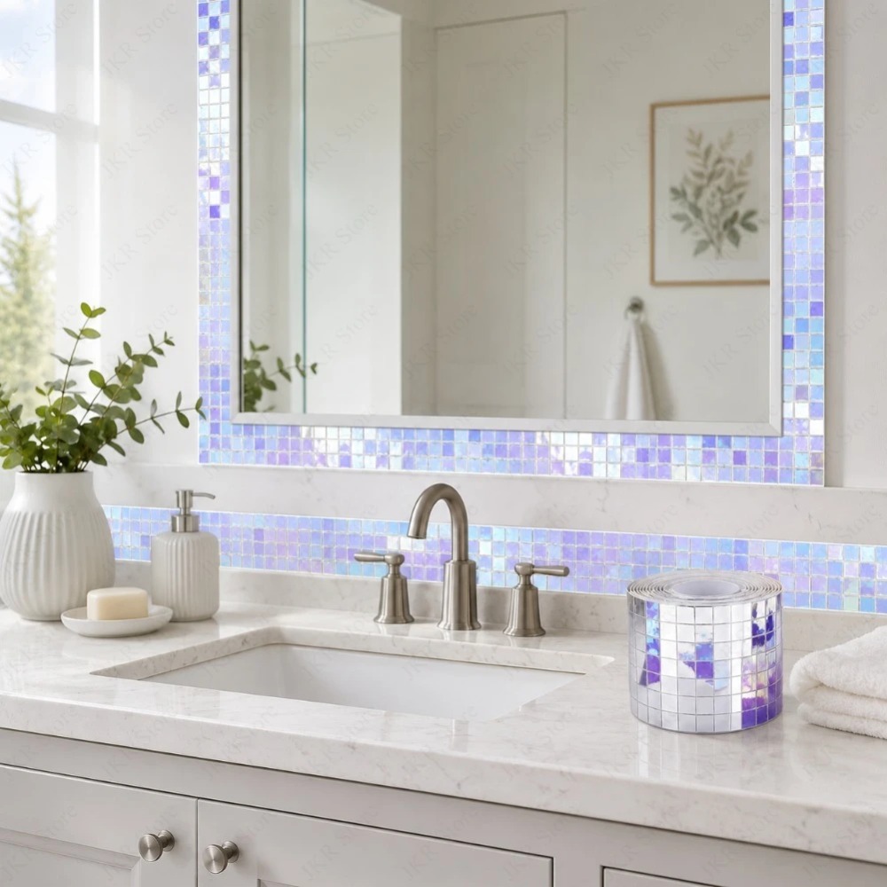 Mini kwadratowe mozaiki z lust – Wedding Bathroom Supply Kit recenzja i cena