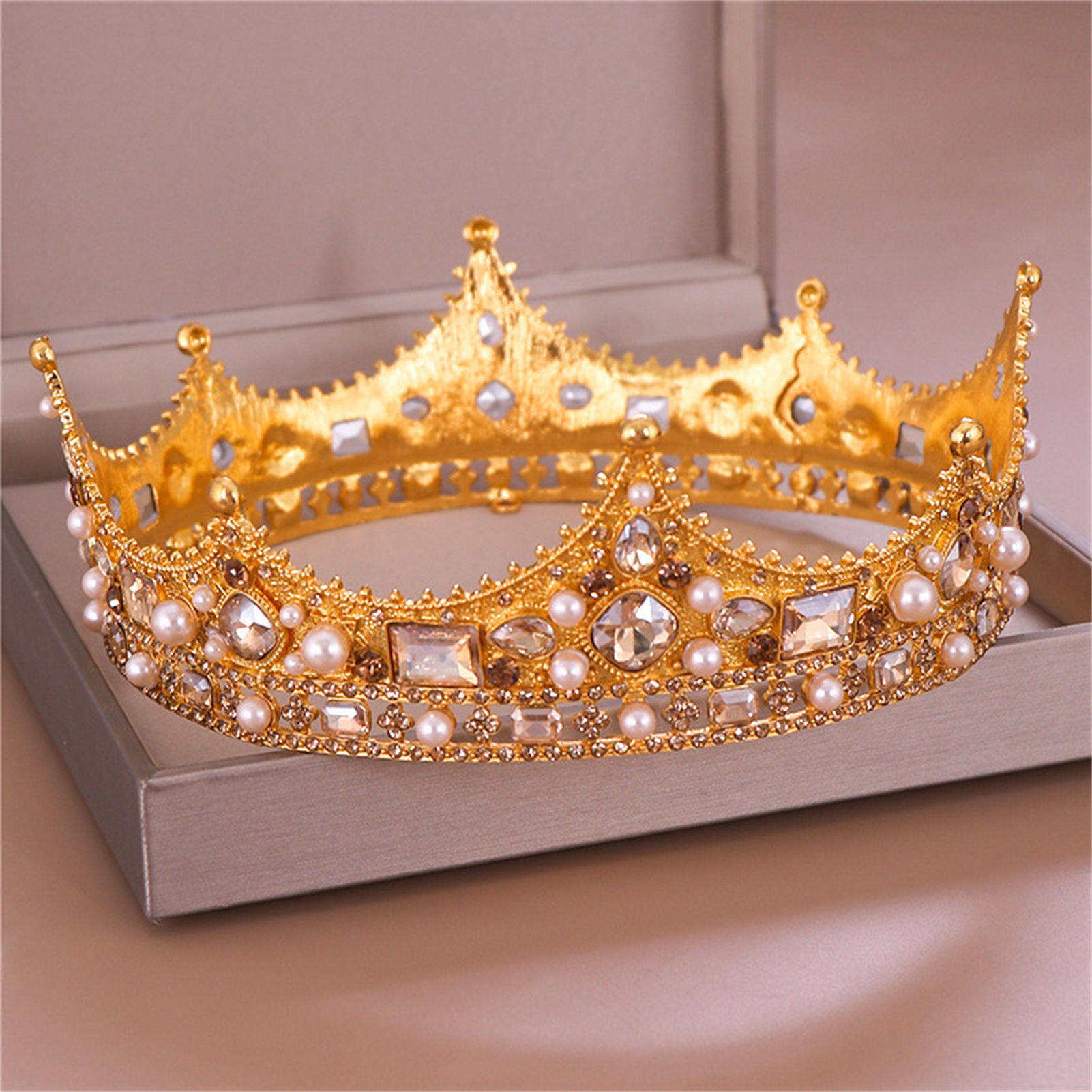 Korona ślubna z cyrkoniami, ti – Wedding Decoration Supply recenzja i cena