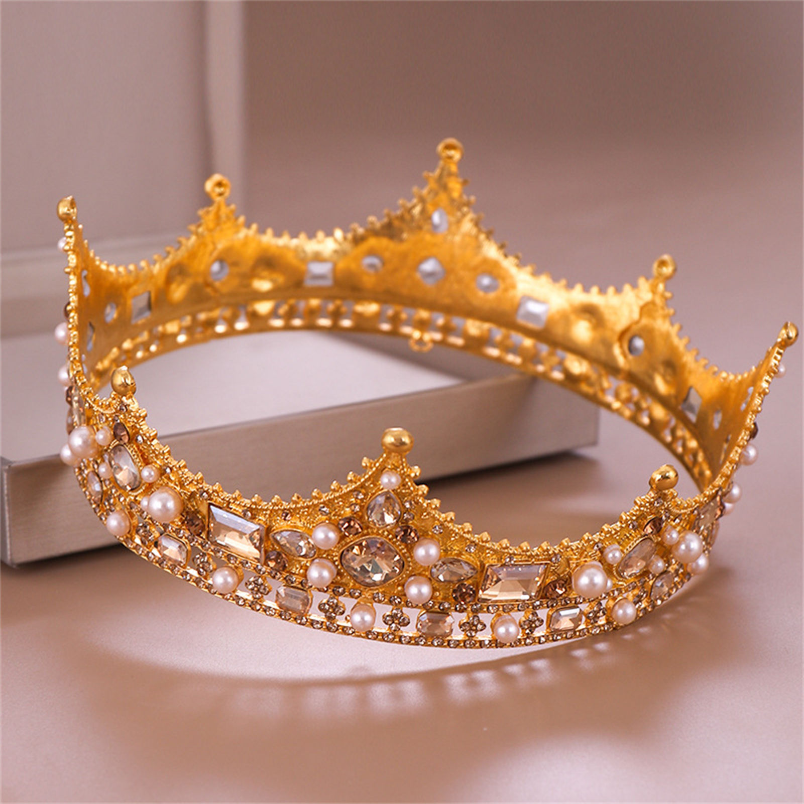 Korona ślubna z cyrkoniami, ti – Wedding Decoration Supply recenzja i cena