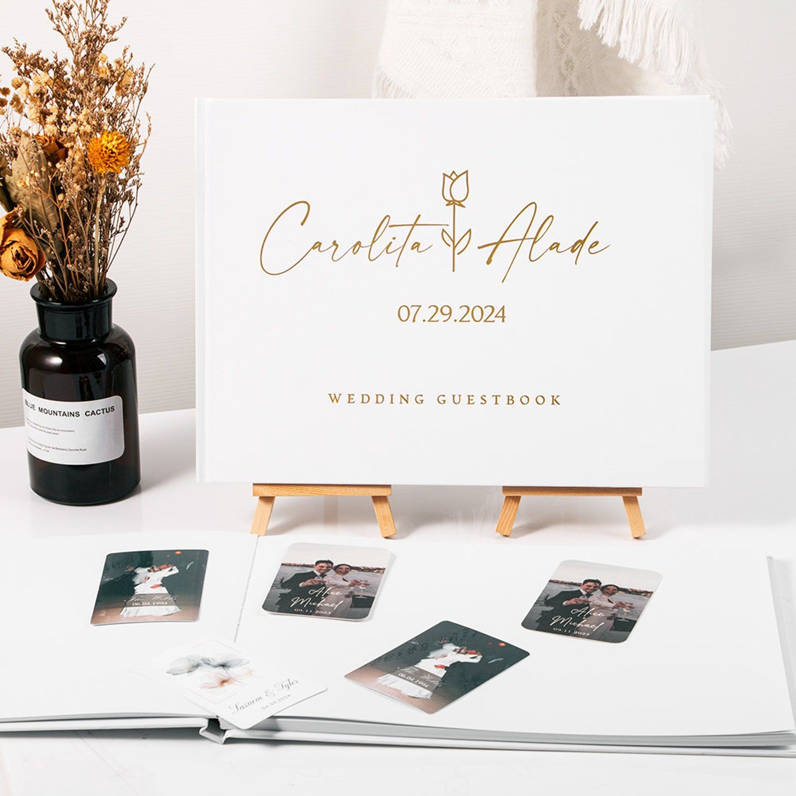 Niestandardowa księga gości we – Wedding Supply List recenzja i cena